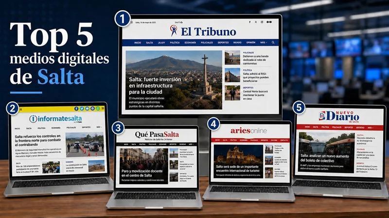 top 5 medios digitales en salta