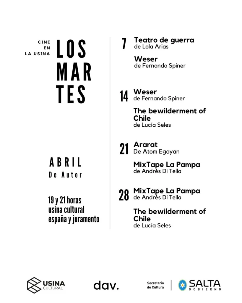 Los Martes Abril
