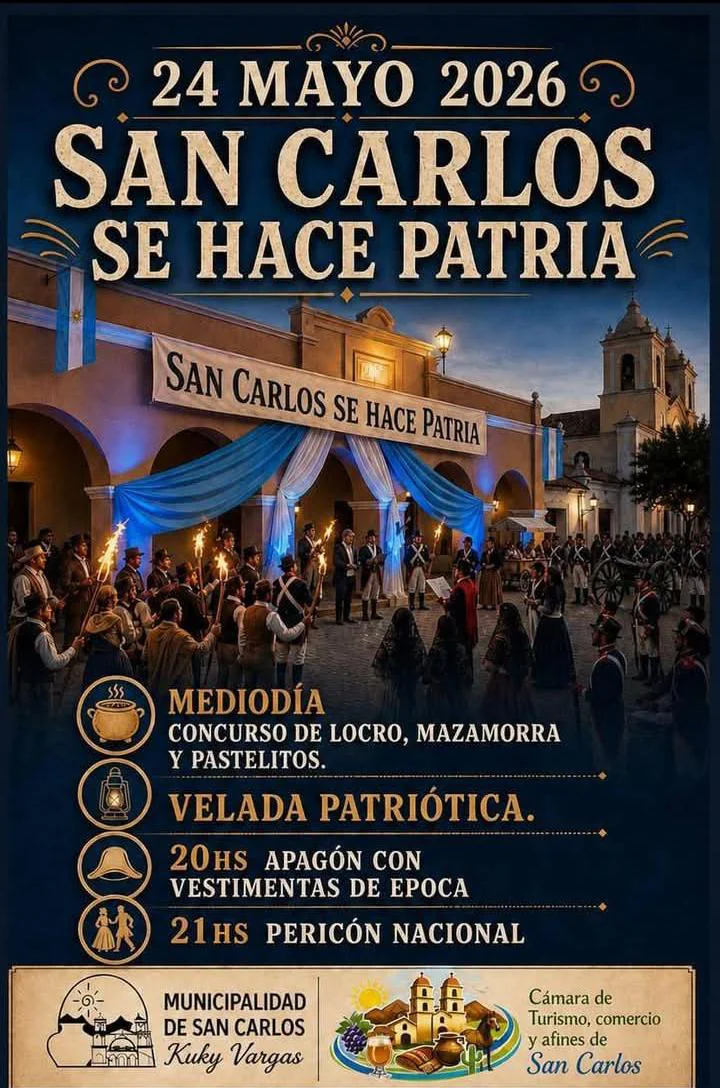 San Carlos hace patria